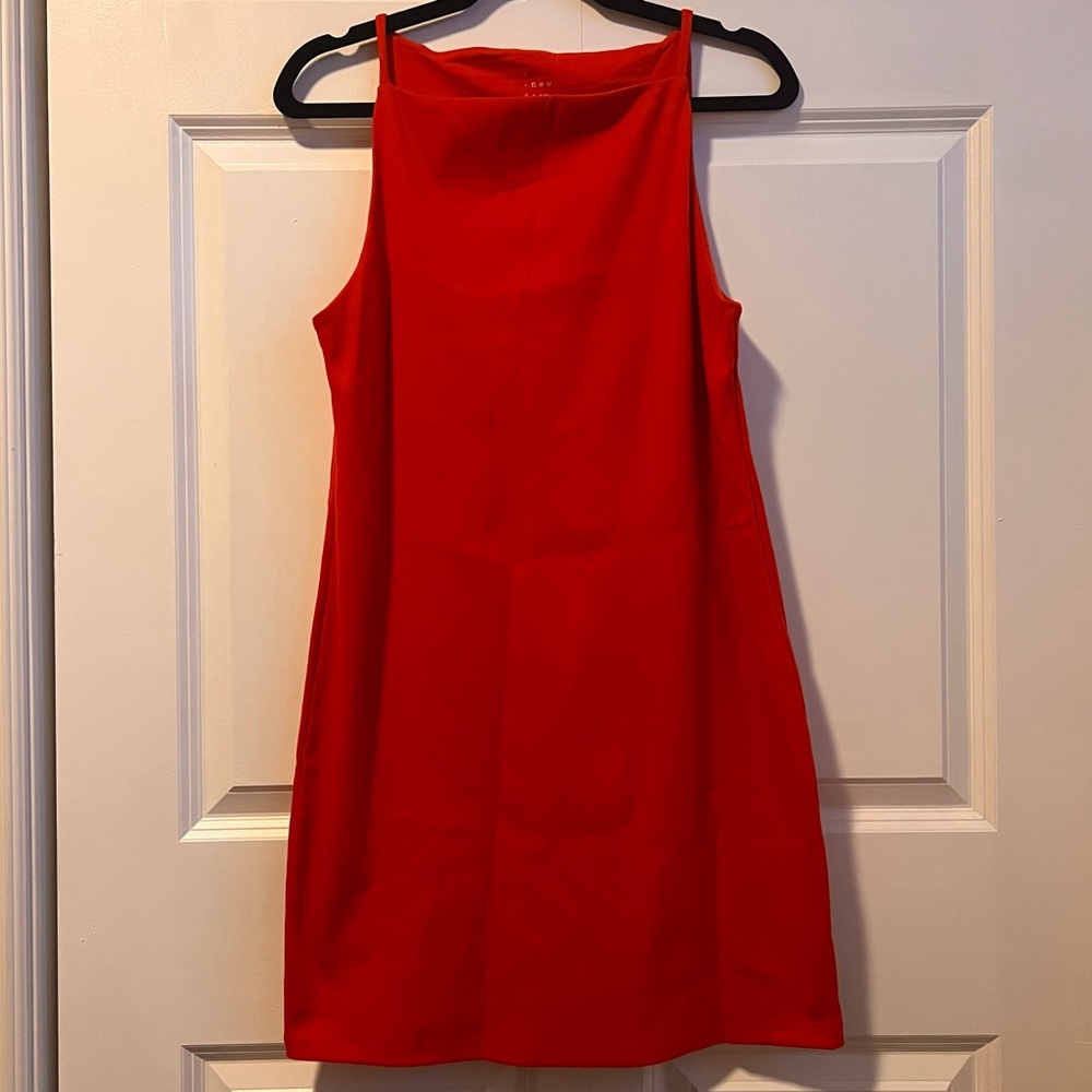 Bright Red Mini Dress M